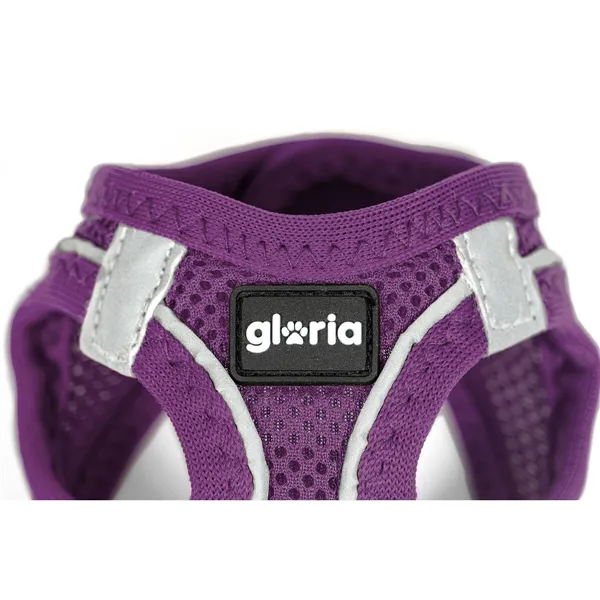 Dog Harness Gloria Trek Star 27-28 cm 31-34,6 cm Purple XS