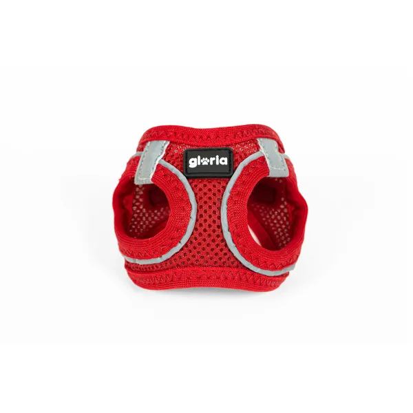 Dog Harness Gloria Trek Star 24-26 cm 28-28,6 cm Red XXS