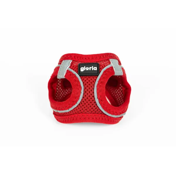 Dog Harness Gloria Trek Star 27-28 cm 31-34,6 cm Red XS