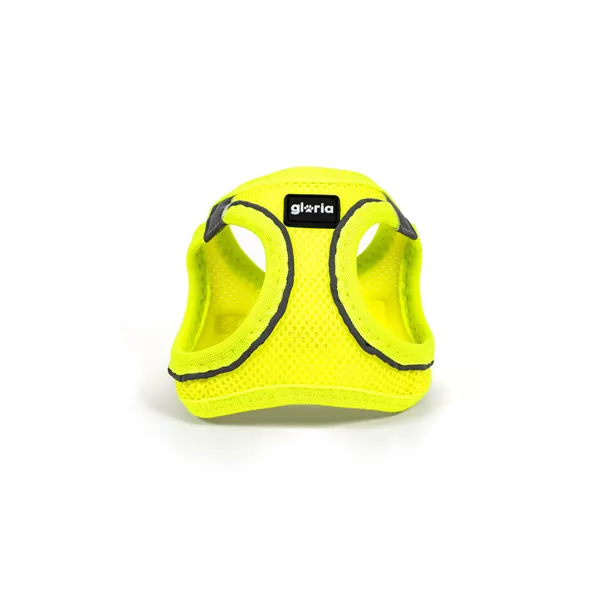 Dog Harness Gloria Trek Star 32,8-35,4 cm 45-47 cm Yellow M