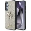 Guess Fixed Glitter Big 4G Metal Logo - Case for Samsung Galaxy S25+ (gold)