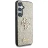 Guess Fixed Glitter Big 4G Metal Logo - Case for Samsung Galaxy S25+ (gold)