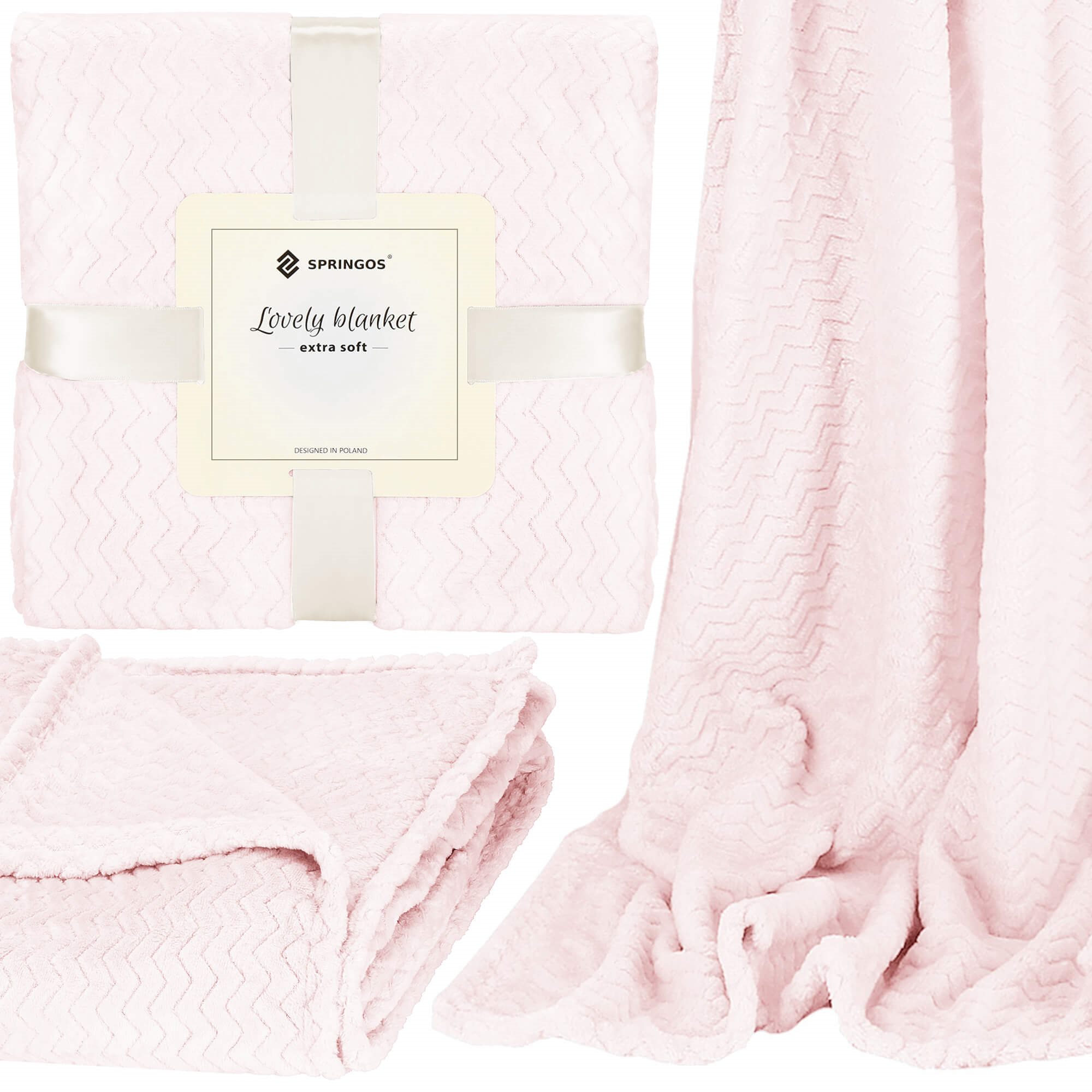 Blanket Springos HA7117 70 x 160 cm | Buy online — Megaluks