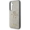 Guess Fixed Glitter Big 4G Metal Logo - Case for Samsung Galaxy S25+ (gold)