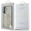 Guess Fixed Glitter Big 4G Metal Logo - Case for Samsung Galaxy S25+ (gold)