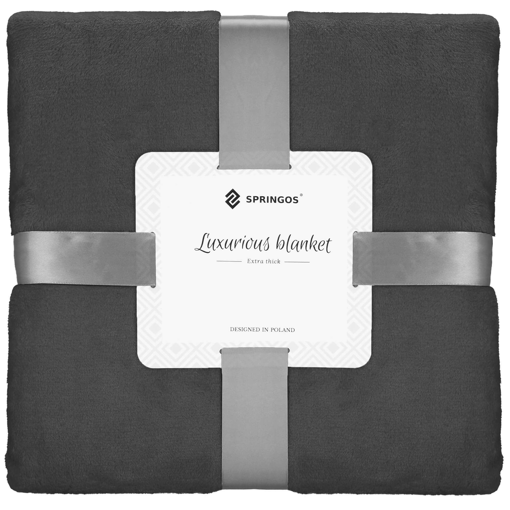 Blanket Springos HA7206 200 x 220 cm | Buy online — Megaluks
