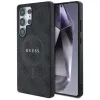 Guess Leather 4G Colored Ring Classic Logo MagSafe - Case for Samsung Galaxy S25 Ultra (black)