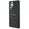 Guess Leather 4G Colored Ring Classic Logo MagSafe - Case for Samsung Galaxy S25 Ultra (black)