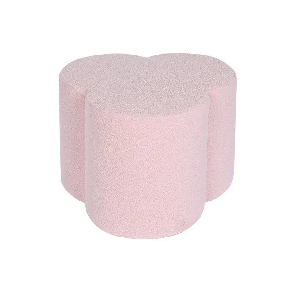 Footrest DKD Home Decor Pink 53 x 53 x 40 cm