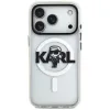 Karl Lagerfeld IML Karl Sketch Logo MagSafe - Case iPhone 17 Pro (Clear)