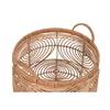 Basket set DKD Home Decor Natural Light brown Tropical 40 x 40 x 47 cm