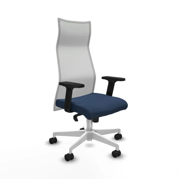 Office Chair Piqueras y Crespo B2D026N Navy Blue