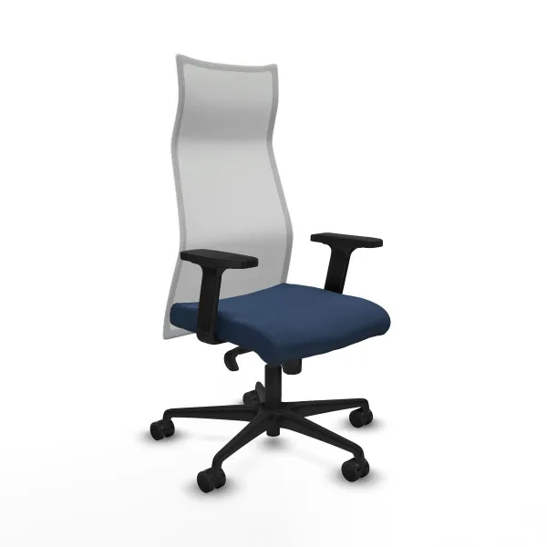 Office Chair Piqueras y Crespo B2D036N Navy Blue