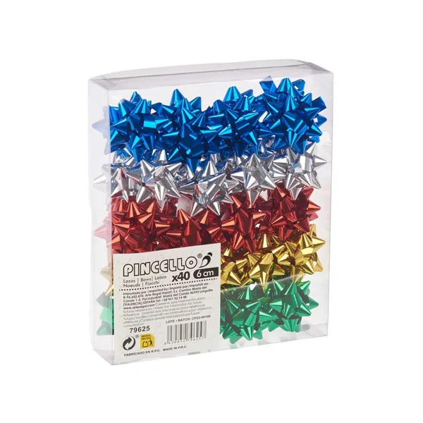 Loops Shine Multicolour PVC 5 x 3,5 x 5 cm (12 Units)