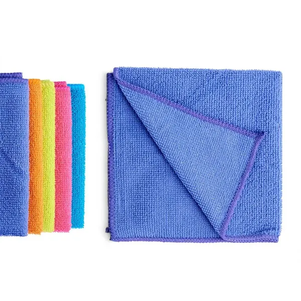 Cleaning cloths Multicolour 30 x 30 x 0,02 cm (12 Units)