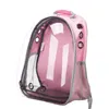 Pet Backpack Pink Transparent 43 x 26 x 33 cm