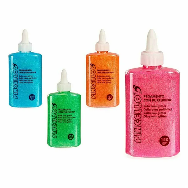 Gel glue Glitter (24 Units)