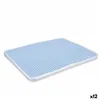 Cat Litter Tray Mat Blue 50 x 40 x 1,5 cm (12 Units)