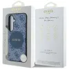 Guess 4G Round Patch Classic Logo MagSafe - Case for Samsung Galaxy S25+ (blue)