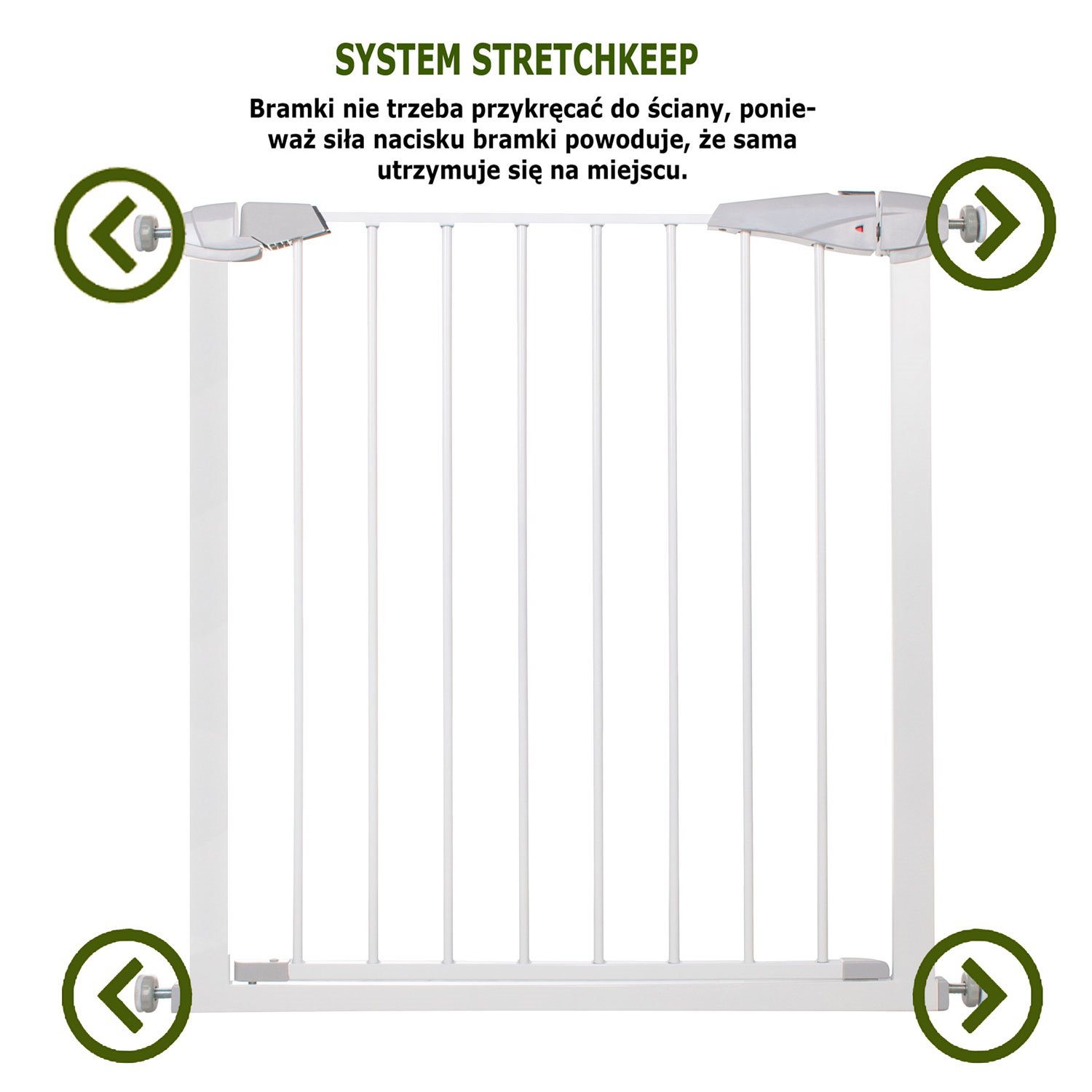 Drošības barjera Springos SG0001C 83-92cm | Pirkt tiešsaistē — Megaluks
