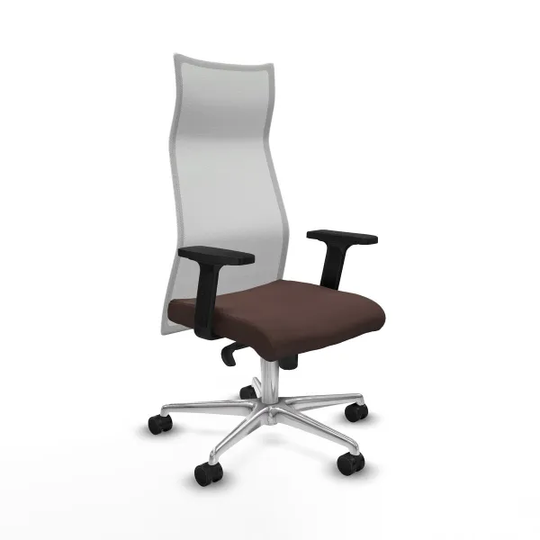 Office Chair Piqueras y Crespo B2D086N Dark brown
