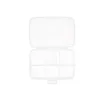 Box with compartments Transparent Plastic 21,5 x 8 x 14,6 cm (12 Units)