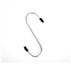 Hook for hanging up Set Silver Metal (12 Units)