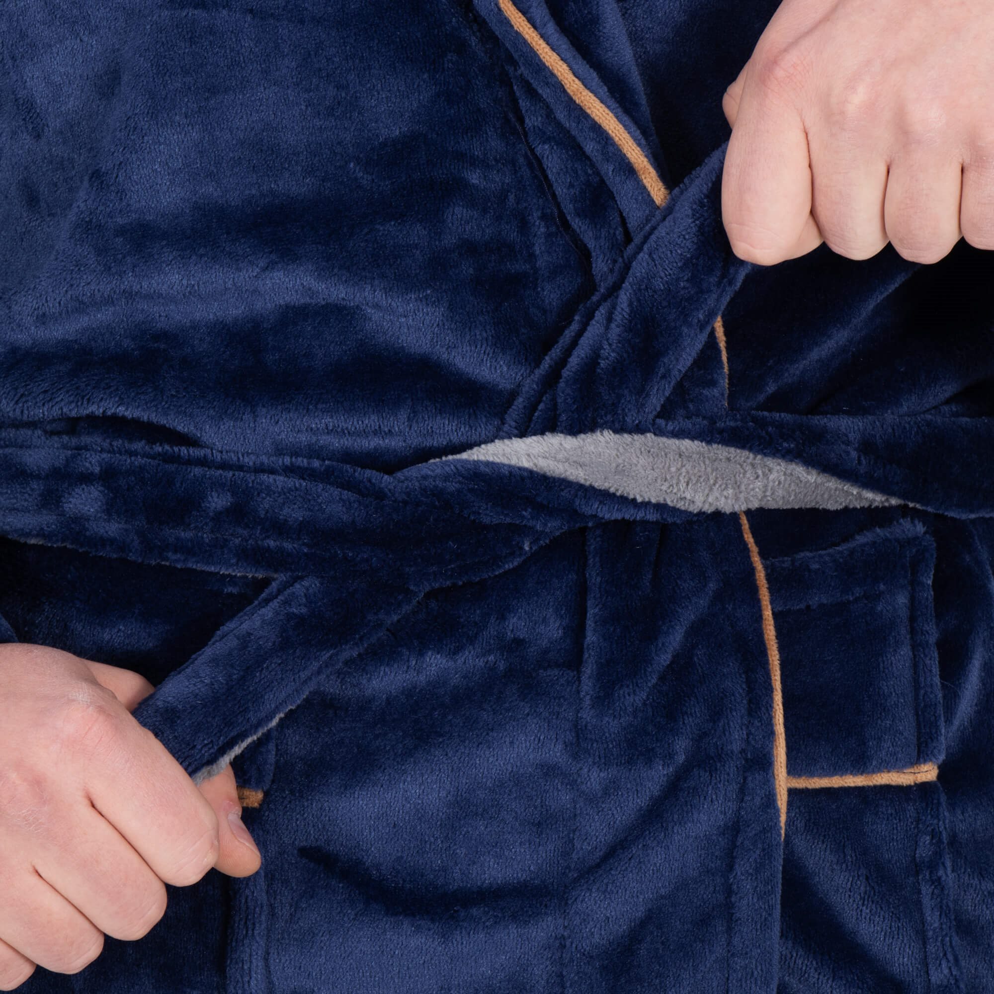 Men's bathrobe Springos HA7385