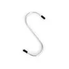 Hook for hanging up Set Silver Metal 12 cm (12 Units)