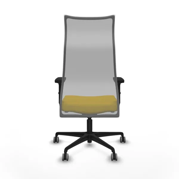Office Chair Piqueras y Crespo B2D036G Yellow