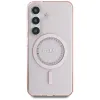 Guess Rhinestones Printed Classic Logo MagSafe - Case for Samsung Galaxy S25 (pink)