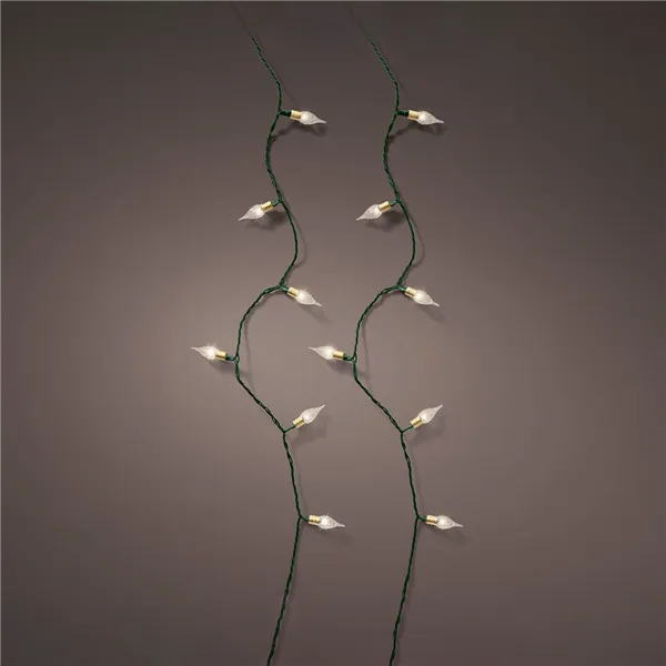 Wreath of LED Lights Lumineo 493270 Vintage Inside 11,2 m