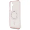 Guess Rhinestones Printed Classic Logo MagSafe - Case for Samsung Galaxy S25 (pink)