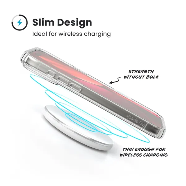 Speck Presidio Perfect-Clear - iPhone 17 Pro Max Case (Clear)