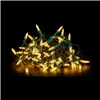 Wreath of LED Lights Yellow 900 x 10 x 2 cm (12 Units)