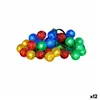 Wreath of LED Lights Multicolour 600 x 5 x 2 cm (12 Units)