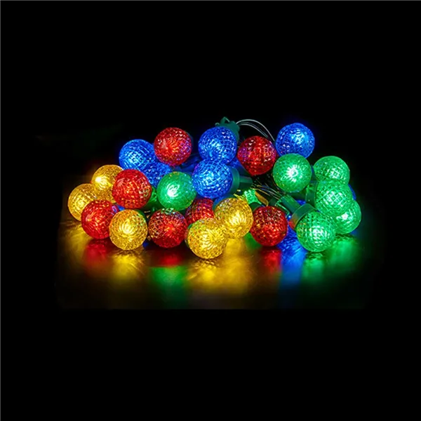 Wreath of LED Lights Multicolour 600 x 5 x 2 cm (12 Units)