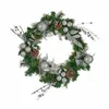 Advent wreathe Green Silver 60 x 13 x 60 cm (4 Units)