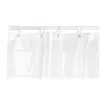 Shower Curtain 180 x 180 cm Plastic PEVA Transparent (12 Units)