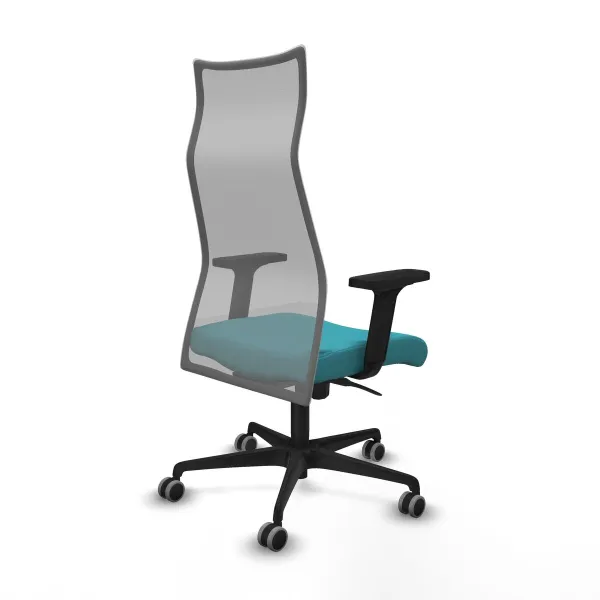 Office Chair Piqueras y Crespo B2D036G Turquoise