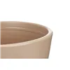 Set of pots 2 Pieces Ø 22 cm Ø 28 cm Beige Clay