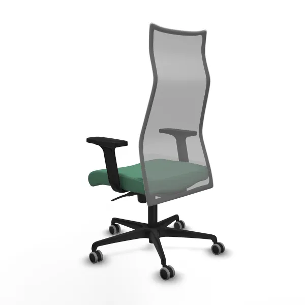 Office Chair Piqueras y Crespo B2D036G Emerald Green