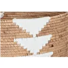 Basket set DKD Home Decor White Natural Rope Seagrass Boho 55 x 55 x 40 cm