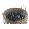 Basket set DKD Home Decor Multicolour Bamboo Boho 49 x 45 x 54 cm