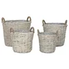 Log Stand Home ESPRIT wicker Rope 55 x 58 x 57 cm