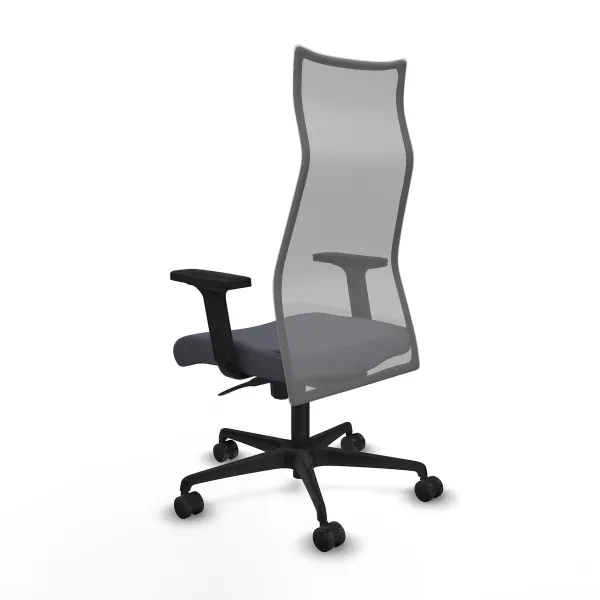 Office Chair Piqueras y Crespo B2D036N Dark grey