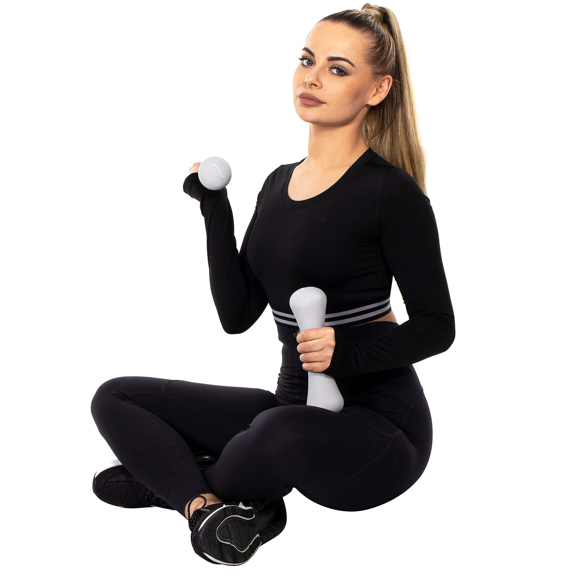 Neoprene dumbbells Springos FA1041 2x2.5kg
