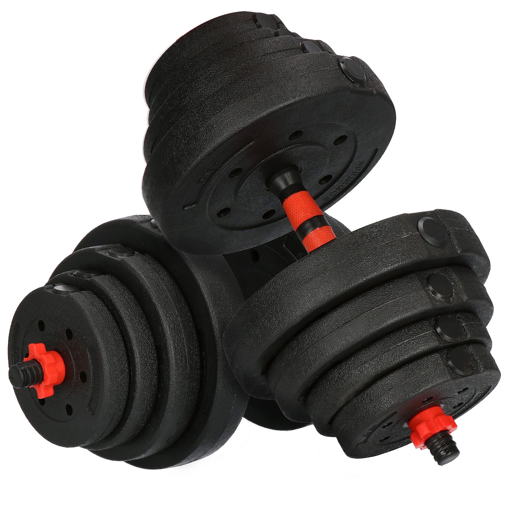 Hanteļu komplekts Springos FA1670A+FA1670B 2x20 | Pirkt tiešsaistē — Megaluks