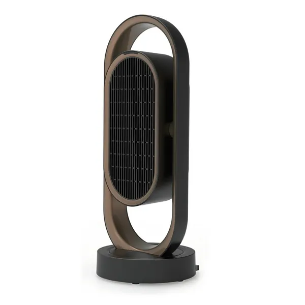 Portable Fan Heater Activejet Selected 3D Black Bronze 1800 W