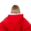 Oversized hoodie blanket Springos HA7321 red | Buy online — Megaluks